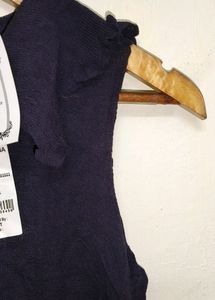 Trendy New Purple Cotton Top For Women