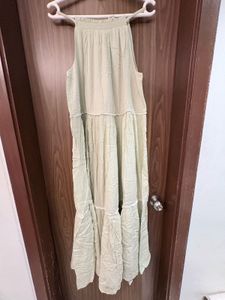beautiful lime green maxi dress
