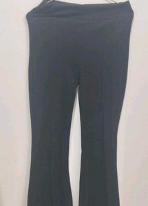 Black Flare Leg Pants