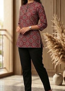 Modern Ethnic Printed Kurti