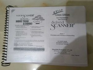 Solved Scanner CA Foundation Paper 1