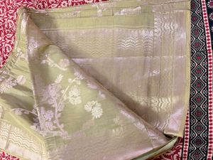Adi Mohini Mohan Kanjilal Banarasi Silk Saree with