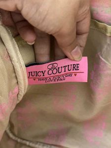 Juicy Couture Velour Tote Bag