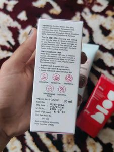 Skincare Combo: Serum, Mask &amp; Underarm Roll on