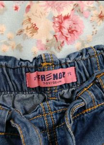 3 Denim shorts for girls ( 6 to 8 years)