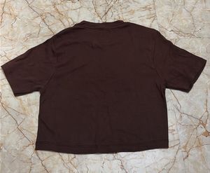 Brown Graphic Print T-Shirt