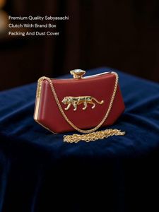 Sabyasachi Inspired White Clutch