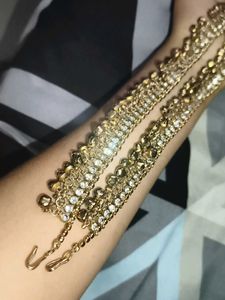 Elegant Anklets with Bell Charms