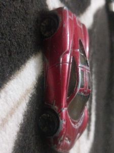 Vintage Red Diecast Car