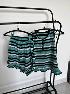 Striped Sleepwear Set