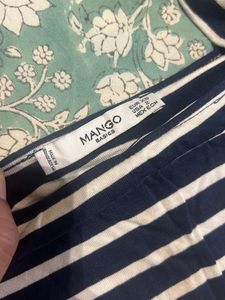 Mango Cold Shoulder Dress - Ages 7-9 years