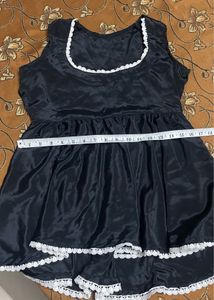 Silk kurta and farshi Salwar set