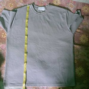 Light Grey Textured T-Shirt