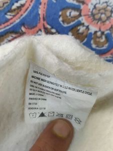 Cozy Cream Throw Blanket