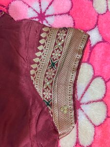 Golden Saree Wow