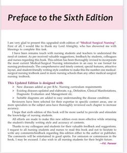 Medical Surgical Nursing Textbook