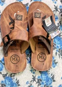 Men's Synthetic Leather Slippers