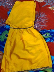Yellow Gharara Suit XL