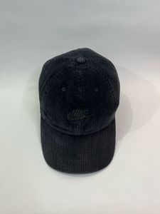 Black Corduroy Nike Cap