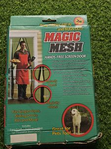 Magic Mesh Hands-Free Screen Door 5pcs