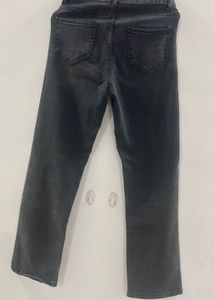 Stylish Dark Wash Wide Leg Jeans
