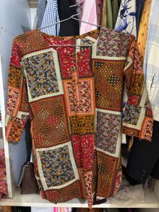 Bohemian Patchwork Print Kurta