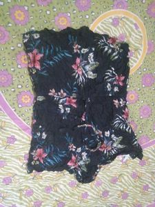 Floral Print Romper
