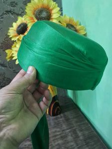 Vibrant Green Turban