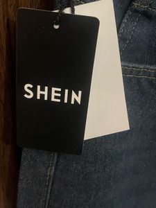 SHEIN Women's Blue  vintageDenim Jeans