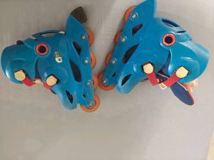 Children's Blue Inline Skates