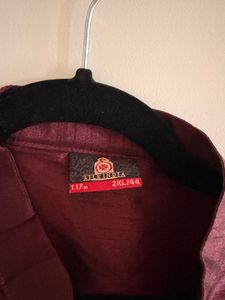 Maroon Kurta in silk