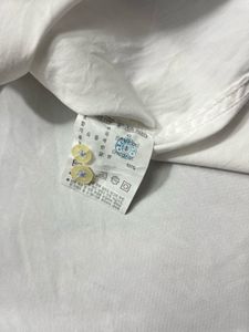 Lacoste White Long Sleeve Button-Up Shirt