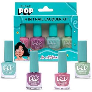 Sugar Pop 4 in 1 Nail Lacquer Kit 💅🏻