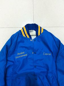 Vintage Blue Varsity Jacket 🇺🇸