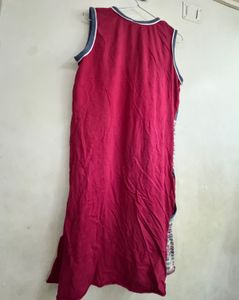 Striped Sleeveless Dress