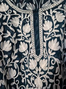 kashmiri embroidered kurti
