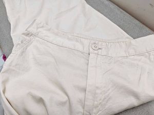 SPAO Premium Cream Casual Trousers