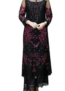 pakistani black &amp; Pink Salwar Suit