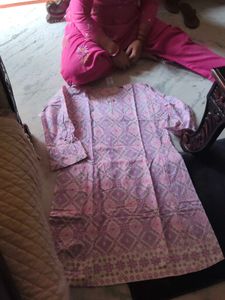 Short Kurti With Elegant Neckline