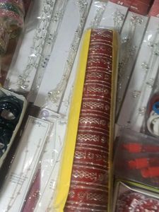 Red Chura Set