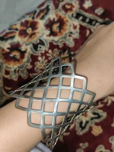 Unique Geometric Cuff Bracelet