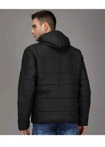 Men's Black Puffer Jacket