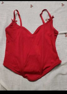 Stunning Red Corset Top