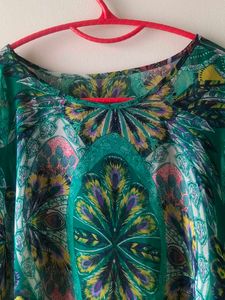 Bohemian Print Kaftan Top - free size