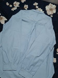 Oversized Classic Blue striped shirt