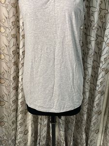 Grey Sleeveless Tank Top