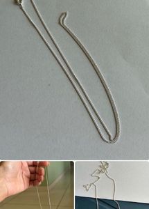 Delicate Silver Chain Necklace