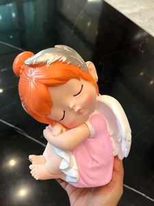 Sleeping Angel Figurine Money Bank - Big