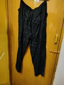 New Black Ethnic Silk Pant