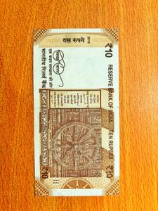 Extremely Rare 10 Rupee Note In GEM UNC Condition